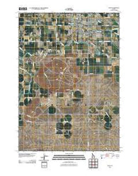 Kuna Idaho Historical topographic map, 1:24000 scale, 7.5 X 7.5 Minute, Year 2010