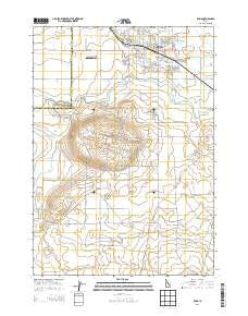 Kuna Idaho Current topographic map, 1:24000 scale, 7.5 X 7.5 Minute, Year 2013