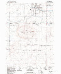 Kuna Idaho Historical topographic map, 1:24000 scale, 7.5 X 7.5 Minute, Year 1992