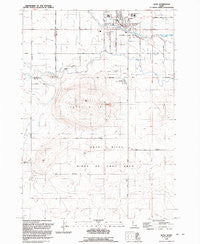 Kuna Idaho Historical topographic map, 1:24000 scale, 7.5 X 7.5 Minute, Year 1992