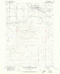 Kuna Idaho Historical topographic map, 1:24000 scale, 7.5 X 7.5 Minute, Year 1958