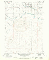 Kuna Idaho Historical topographic map, 1:24000 scale, 7.5 X 7.5 Minute, Year 1958