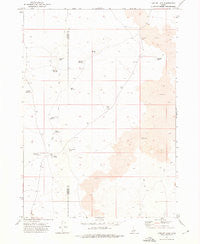 Laidlaw Lake Idaho Historical topographic map, 1:24000 scale, 7.5 X 7.5 Minute, Year 1972