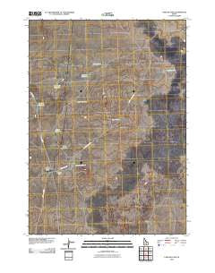 Laidlaw Lake Idaho Historical topographic map, 1:24000 scale, 7.5 X 7.5 Minute, Year 2010