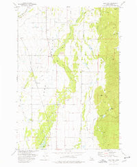 Lake Fork Idaho Historical topographic map, 1:24000 scale, 7.5 X 7.5 Minute, Year 1973