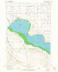Lake Lowell Idaho Historical topographic map, 1:24000 scale, 7.5 X 7.5 Minute, Year 1958