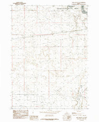 Lake Walcott SE Idaho Historical topographic map, 1:24000 scale, 7.5 X 7.5 Minute, Year 1984