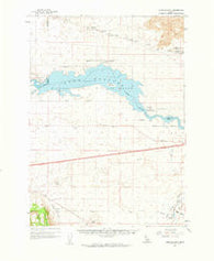 Lake Walcott Idaho Historical topographic map, 1:62500 scale, 15 X 15 Minute, Year 1959