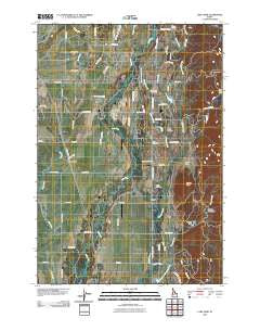 Lake Fork Idaho Historical topographic map, 1:24000 scale, 7.5 X 7.5 Minute, Year 2010