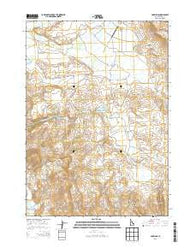 Lake Hills Idaho Current topographic map, 1:24000 scale, 7.5 X 7.5 Minute, Year 2013