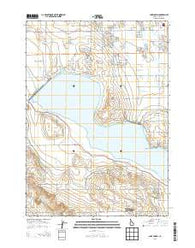 Lake Lowell Idaho Current topographic map, 1:24000 scale, 7.5 X 7.5 Minute, Year 2013
