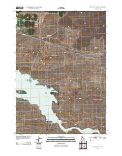 Lake Walcott East Idaho Historical topographic map, 1:24000 scale, 7.5 X 7.5 Minute, Year 2010