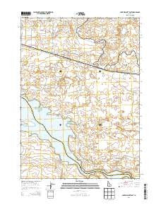 Lake Walcott East Idaho Current topographic map, 1:24000 scale, 7.5 X 7.5 Minute, Year 2013