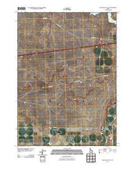 Lake Walcott SE Idaho Historical topographic map, 1:24000 scale, 7.5 X 7.5 Minute, Year 2010