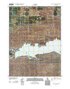 Lake Walcott West Idaho Historical topographic map, 1:24000 scale, 7.5 X 7.5 Minute, Year 2010