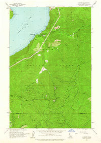 Lakeview Idaho Historical topographic map, 1:24000 scale, 7.5 X 7.5 Minute, Year 1961