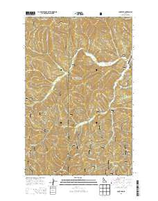 Lamb Peak Idaho Current topographic map, 1:24000 scale, 7.5 X 7.5 Minute, Year 2013
