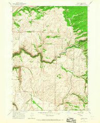 Lamont Idaho Historical topographic map, 1:24000 scale, 7.5 X 7.5 Minute, Year 1965