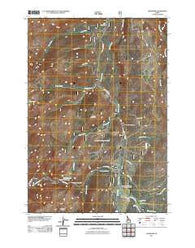 Landmark Idaho Historical topographic map, 1:24000 scale, 7.5 X 7.5 Minute, Year 2011