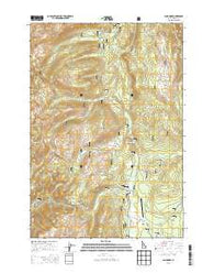 Landmark Idaho Current topographic map, 1:24000 scale, 7.5 X 7.5 Minute, Year 2013