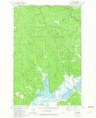 Lane Idaho Historical topographic map, 1:24000 scale, 7.5 X 7.5 Minute, Year 1981