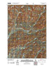 Langer Peak Idaho Historical topographic map, 1:24000 scale, 7.5 X 7.5 Minute, Year 2011