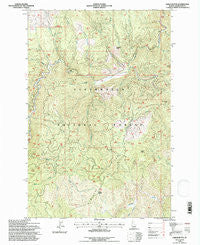 Larch Butte Idaho Historical topographic map, 1:24000 scale, 7.5 X 7.5 Minute, Year 1994