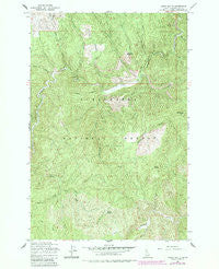 Larch Butte Idaho Historical topographic map, 1:24000 scale, 7.5 X 7.5 Minute, Year 1965