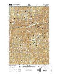 Larch Butte Idaho Current topographic map, 1:24000 scale, 7.5 X 7.5 Minute, Year 2013