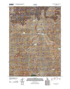 Larkspur Park Idaho Historical topographic map, 1:24000 scale, 7.5 X 7.5 Minute, Year 2010
