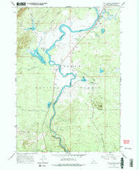 Last Chance Idaho Historical topographic map, 1:24000 scale, 7.5 X 7.5 Minute, Year 1964