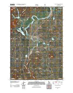Last Chance Idaho Historical topographic map, 1:24000 scale, 7.5 X 7.5 Minute, Year 2011