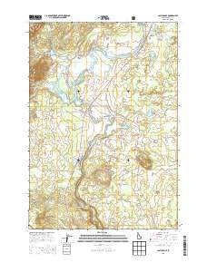 Last Chance Idaho Current topographic map, 1:24000 scale, 7.5 X 7.5 Minute, Year 2013