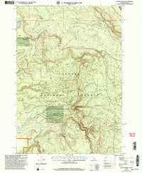 Latham Spring Idaho Historical topographic map, 1:24000 scale, 7.5 X 7.5 Minute, Year 2000