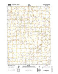 Lava Lake Reservoir Idaho Current topographic map, 1:24000 scale, 7.5 X 7.5 Minute, Year 2013