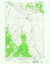 Leadore Idaho Historical topographic map, 1:62500 scale, 15 X 15 Minute, Year 1956