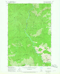 Lean-to Point Idaho Historical topographic map, 1:24000 scale, 7.5 X 7.5 Minute, Year 1965