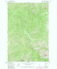 Lean-to Point Idaho Historical topographic map, 1:24000 scale, 7.5 X 7.5 Minute, Year 1965