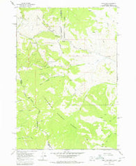 Lemhi Pass Montana Historical topographic map, 1:24000 scale, 7.5 X 7.5 Minute, Year 1965