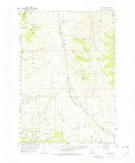 Lemhi Idaho Historical topographic map, 1:62500 scale, 15 X 15 Minute, Year 1956