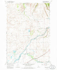 Lemon Lake Idaho Historical topographic map, 1:24000 scale, 7.5 X 7.5 Minute, Year 1965
