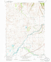 Lemon Lake Idaho Historical topographic map, 1:24000 scale, 7.5 X 7.5 Minute, Year 1965