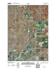 Lemon Lake Idaho Historical topographic map, 1:24000 scale, 7.5 X 7.5 Minute, Year 2010