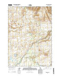 Lemon Lake Idaho Current topographic map, 1:24000 scale, 7.5 X 7.5 Minute, Year 2013
