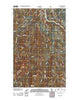 Leonia Idaho Historical topographic map, 1:24000 scale, 7.5 X 7.5 Minute, Year 2011