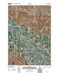 Letha Idaho Historical topographic map, 1:24000 scale, 7.5 X 7.5 Minute, Year 2010