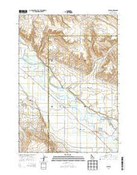 Letha Idaho Current topographic map, 1:24000 scale, 7.5 X 7.5 Minute, Year 2013