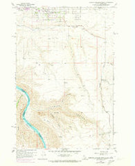 Lewiston Orchards South Idaho Historical topographic map, 1:24000 scale, 7.5 X 7.5 Minute, Year 1958