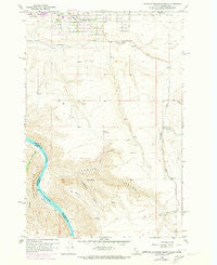 Lewiston Orchards South Idaho Historical topographic map, 1:24000 scale, 7.5 X 7.5 Minute, Year 1958