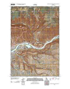 Lewiston Orchards North Idaho Historical topographic map, 1:24000 scale, 7.5 X 7.5 Minute, Year 2010